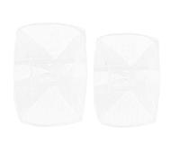 Abaodam 2 Pz Coperture Della Maglia Del Ventilatore Sicuro Impermeabile Ventaglio Ventilatore Portatile Prove Interruttore Cancello Del Prese Bordo Serratura Per Bio Bianca