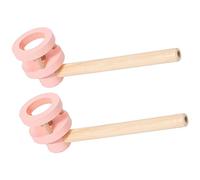 Abaodam 2 Pz Giocattoli Pipa Per Bambini Giocattoli Per Bambini Galleggianti Palline Galleggianti Soffiare Il Favore Della Festa Della Palla Soffio Di Legno Palla Giocattolo Bambino