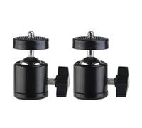 Abaodam 2 Pz L'adattatore hot shoe sella parabrezza Decorazione lunare Decorazione Murray solare filo treppiede tripod asta per monitor adattatore per supporto luce testa a sfera Metallo