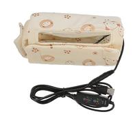Abaodam 2 Pz scalda biberon scaldabiberon per auto scaldabiberon portatile da viaggio portable bottle warmer heat it copertura isolata coperchio isolante visivo per biberon Yellow