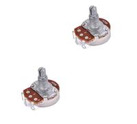 Abaodam 2 Pz Un Potenziometro 250k Potenziometri Audio Potenziometro Dell'amplificatore Per Chitarra Potenziometro Per Chitarra Potenziometro Del Volume Della Chitarra Brown