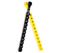 Abaodam 2 Segnapunti Biliardino Plastica Resistente Contatore Punteggio Calcio Tavolo e Facile Usare e Trasportare per Calcio Miniatura