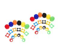 Abaodam 2 Set Accessori Per Microfono Supporti In Silicone Microfono Parabrezza Microfono Prop Microfoni Wireless Microfono Fondo Asta Copertura Protezioni Microfono Dj Copertura Del