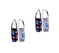 Abaodam 2 Set Borsa Termica Per Biberon Bottiglia Più Caldo Borsa A Tracolla Per Borraccia Dispositivo Di Raffreddamento Del Latte Borse Parà Chiaro Carta Stagnola Grey 2 Pezzi * 2