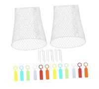 Abaodam 2 Set Coperture Protettive per Piante Cloche per Protezione Vegetali Coperture Riutilizzabili per Sementi e Piantine Design Versatile