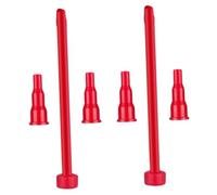 Abaodam 2 Set di Beccucci di Ricambio per Tanica di Benzina in Plastica ABS per Rosso per Ugello di Ricambio E Riparazione del Serbatoio di Benzina in Plastica