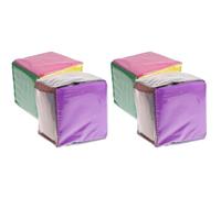 Abaodam 2 Set Giocattolo Dei Dadi Dei Cubo Giocattolo Cubo Per Carta Di Parole Impara Il Tascabile Per Carta Numerica Stoffa 2 Pezzi * 2