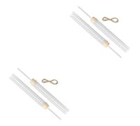 Abaodam 2 Set Supporti per Piante con Juta per Piante Rampicanti Come Monstera Struttura Resistente e Facile da Usare