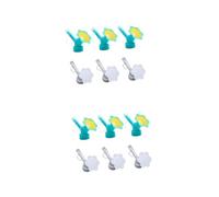 Abaodam 2 Set Testa Di Sprinkler Beccuccio Per Innaffiare Le Piante Ugello Annaffiatura Irrigatore Strumento Per Innaffiare I Fiori Spruzzatore Per Annaffiatoio Pp Colore Casuale 6 Pezzi*2