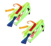 Abaodam 2 Walking Rope For With Handles Child Safety Leash For Preschool Group Walks Bright Anti-loss Wrist Harness