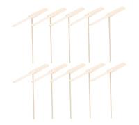 Abaodam 20 Giocattoli Volanti in Bambù Libellula per Elicotteri Mano in Legno Naturale Giocattoli Ricreativi per Attività all e Feste