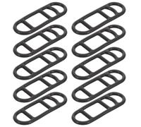 Abaodam 20 Pezzi Cinghie in Silicone per Luci Bici Fissaggio Flessibile per Faretti Anteriori e Posteriori Supporto Resistente per Manubrio e Tubo Sella da Facili da Installare