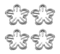 Abaodam 20 Pezzi Clip Forma C con Perni di Bloccaggio per Deambulatore e Bastoni da Passeggio Accessori Sostituzione Facile per Stampelle e Bastoni da Cammino