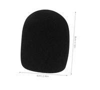Abaodam 20 Pezzi Copertura in Schiuma Rinforzata Antivento per Microfono Portatile Protezione Antispruzzo per Karaoke Ktv Performance e Discorsi Pubblici