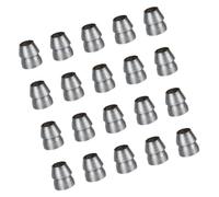 Abaodam 20 pezzi cunei di metallo rotondi 10mm per manico di martello e, accessori di installazione resistenti in ferro lucidato, cunei spaccalegna per uso professionale e fai-da-te