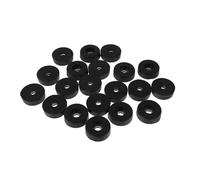 Abaodam 20 Pezzi Piedini in Gomma Neri Antiscivolo e Ammortizzanti per Casse Acustiche 30x10mm Tappetini Isolanti per Diffusori Audio