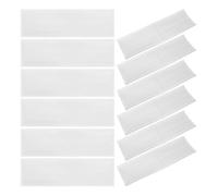 Abaodam 20 Pezzi Porta Linguetta Adesiva in Pvc Trasparente Design Autoadesivo per Documenti e Etichette, Tasche per Archivio Facile Identificazione