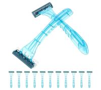 Abaodam 20 Pezzi Rasoio Usa e Getta da Uomo Monouso per Barba e Corpo, Depilatore Manuale Portatile per Viaggi e Hotel, Rasoi Igienici per Viso, Ascelle e Pelle Sensibile