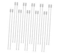 Abaodam 20 pezzi Spille di Sicurezza per Spille da Balìa con Estremità Fermaglio Pin Eleganti Resistenti per Cappelli Cravatte e Creazioni Fai da Te Confezione Bulk per Eventi Formali