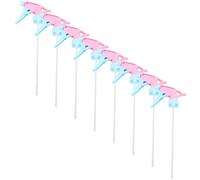 Abaodam 20 Pezzi ugello per bottiglia d'acqua spruzzatore ugello per annaffiatoio bomboletta spray ugello per bottiglia spray per acqua sostituzione ugelli per flacone spray plastica rosa