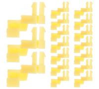 Abaodam 200 pezzi Clip Fermaporte Sinistro per Maniglia Porta Posteriore Auto Compatibili con Modelli Fissaggi Resistenti in Plastica per Riparazione Meccanismo Serratura Veicolo