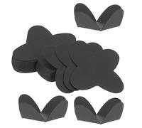 Abaodam 200 Pezzi Vassoi di Carta Kraft Neri per Tartufi Cioccolato, Pirottini Portacarammelle Decorativi per Dolci, Confezionamento Pratico per Dessert e Caramelle