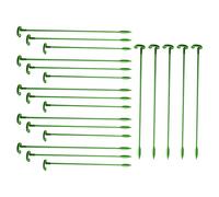 Abaodam 20pcs Bastoncini Per Tutori Piante Da Per Orchidee Supporto Regolabile in Plastica Durevole 17cm-5pcs 27cm-5pcs 37cm-10pcs Per Piante Floreali