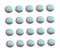 Abaodam 20pezzi Marcatori Punti per Tastiera di Chitarra di Adesivi per Tasti Materiale Resistente al Colore e Durevole Adatto per Chitarra Ukulele Mandolino e Altri Strumenti Musicali