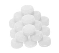 Abaodam 20pezzi Palline Sonaglio Bianche per Ragazzo Ragazza Ragazza Inserti per Sonaglio Sicuri Inserti per Giocattoli per Ragazzo per Lavoretti Campanelle di Plastica