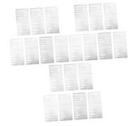 Abaodam 21 Pezzi 7 Stencil Bambini Grafico Bambini Righello Bambini Grafico Crescita Bambino Modello Righello Bambini Grafico Crescita Bambini