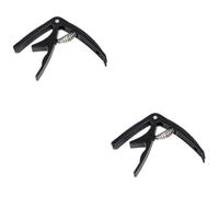 Abaodam 2pezzi Capo Per Chitarra Ed Elettrica Facile Usare Compatibile Ukulele e Banjo Tensione Per Sulle