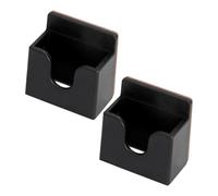 Abaodam 2pezzi Clip Per Appendere Microfono in Plastica Gancio Per Microfono Da Auto Supporto Per Compatibile Con Radio Cb Ricetrasmettitore Vhf Facile Da Installare e Stabile