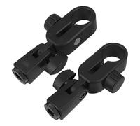 Abaodam 2pezzi Clip Per Asta Microfonica in Plastica Supporti Antiurto Per Microfono Portatile Clip Di Ricambio e Fissatore Per Asta Microfonica Adatto Per Uso Interno Ed Esterno