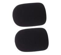 Abaodam 2pezzi Copertura in Spugna Per Microfono Protezione Antispruzzo e Antipolvere Adatta Per Conferenze Interviste Ktv Sostituto Per Coperture Protettive