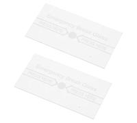 Abaodam 2pezzi Copertura Interruttore Rottura Vetro Allarme Antincendio Vetro Resistente Alte Temperature Trasparente Interruttore Emergenza Manuale Copertura Visibilità Chiara Applicazion