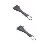 Abaodam 2pezzi Cordiera Per Violino Lega Di Alluminio Con Regolatori Fine Tuner Accessorio Strumentale Per Violino Resistente e Leggero Facile Da Installare
