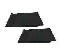 Abaodam 2pezzi Cuscinetti Isolanti Per Altoparlanti Pad Antischock in Acustica Supporto Stabile e Riduzione Vibrazioni Protezione Apparecchi Audio Installazione Veloce Senza Attrezzi