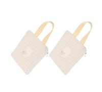 Abaodam 2pezzi Dispenser Per Salviette Ricaricabile Contenitore Portatile Per Pannolini e Salviette Umidificate Per Viaggi e Uso Quotidiano Casa e Asilo