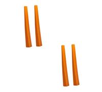 Abaodam 2pezzi Forchetta Di Accordatura Per Pianoforte Gomma Arancione Accessorio Per Manutenzione Musicale Per Tono Medio e Basso Strumento Di Sintonizzazione Professionale