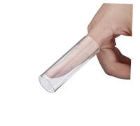 Abaodam 2pezzi Guitar Glass Slides Bottleneck Per Chitarra Accessorio Per Musicisti Suono Luminoso e Sostenuto Per Chitarra e Basso
