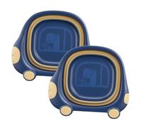 Abaodam 2pezzi Lavabo Portatile Per Lavatoio Collassabile Per Lavaggio Design Cartoon Facile Da Trasportare e Conservare Adatto Per Uso Domestico e Campeggio