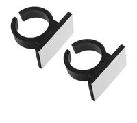 Abaodam 2pezzi Morsetto Per Microfono in Plastica Resistente Clip Porta Microfono Leggera e Portatile Supporto Per Interviste in Movimento Adatto Diversi Contesti e Microfoni