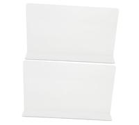 Abaodam 2pezzi Paraspruzzi per Doccia in PVC Paraspruzzi per Vasca da Bagno per Bagno Senza Attrezzi Trasparente Dispositivo Antispruzzo per Cucina e
