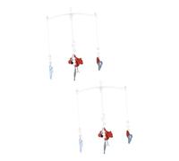 Abaodam 2pezzi Pendente Per Culla Eolico Mobile Per Decorazione Per Per Shower e Compleanni Competenze Motorie