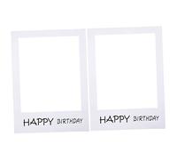 Abaodam 2pezzi Per Compleanno Accessori Per Photo Booth Decorazioni Per Per Selfie Compleanni e Celebrazioni e