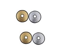 Abaodam 2pezzi Reflector Pieghevole Per Fotografia Diffusore Di Luce e Riflettore Per Flash Accessorio Fotografico Leggero e Compatto Per Ritratti e Macro Fotografia Per Scatti Naturali e