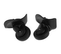 Abaodam 2pezzi Ruote di Ricambio per Valigia Rotelle in Plastica Silenziosa con Cuscinetto Sfera Sostituzione Facile per Ruote Girevoli Gradi per Bauli e Trolley