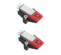 Abaodam 2pezzi Stylus Needle Per Fonografo Ricambio Per Precisione Facile Installazione e Sostituzione Compatibile Diverse Tipologie Dischi Per Jazz