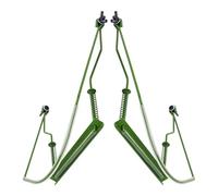 Abaodam 2pezzi Supporto per Armonica Regolabile Mani Libere in Metallo per Musicisti Compatibile la Maggior Parte delle Armoniche Bocca per Esibizioni e Pratica