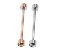 Abaodam 2pezzi Tubo Per Orologio in Materiale Di Aste Per Viti Compatibili Con Cinturini Per Orologi Asta Di Collegamento Del Cinturino